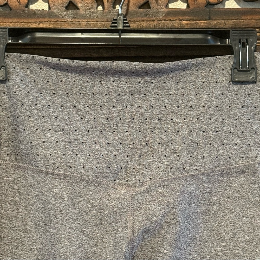 RBX Heathered Charcoal Capri Leggings - Picture 4 of 5